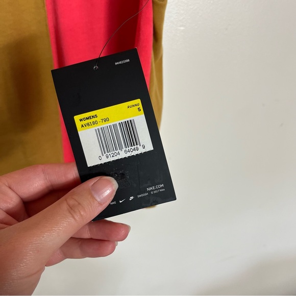 Nike Dri-Fit Racerback Running Tank Top Small Colorblock Athletic Athleisure - Picture 3 of 6